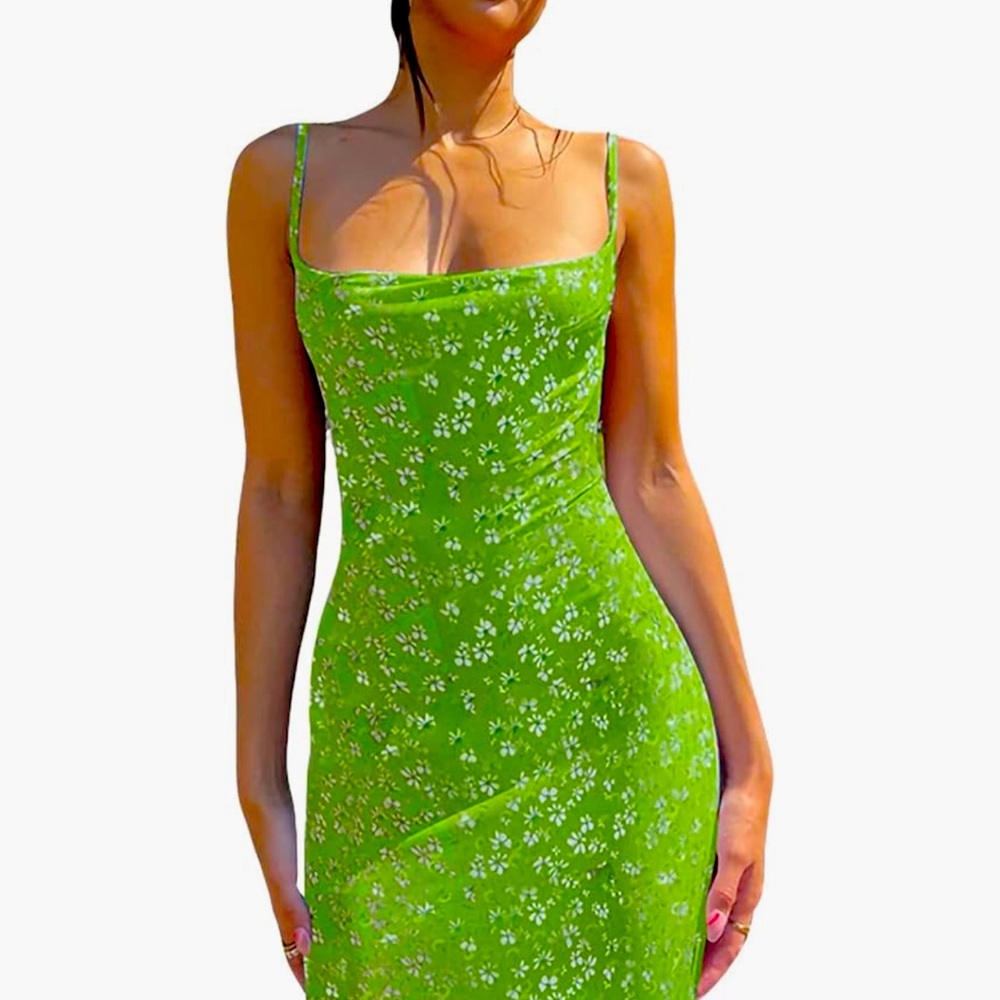 Spaghetti Strap Maxi Dress